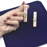 PAck of 3 Pearl Wedding Hair Pins, Bridal Hair