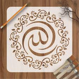 Calligraphy Reusable Stencil for Canvas and wall painting. 12 *12