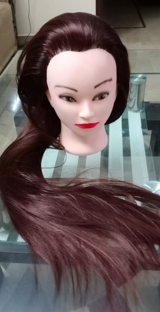 Black Hair Mannequin - Dummy  bhdbkz4f-2