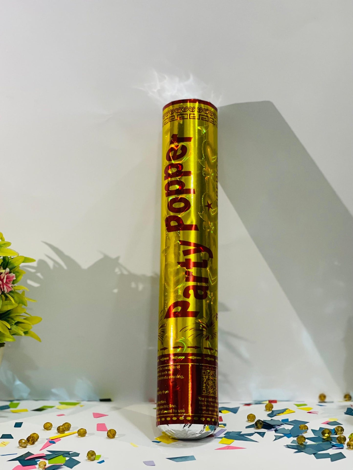 Birthday Party Popper | Rose Party Popper | 20 cm | Perfect for Birthdays, Anniversaries & New Year Celebrations (20CM)