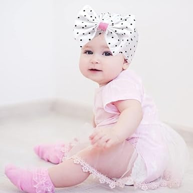 Rendum Color Floral Velour Baby Turban Hat