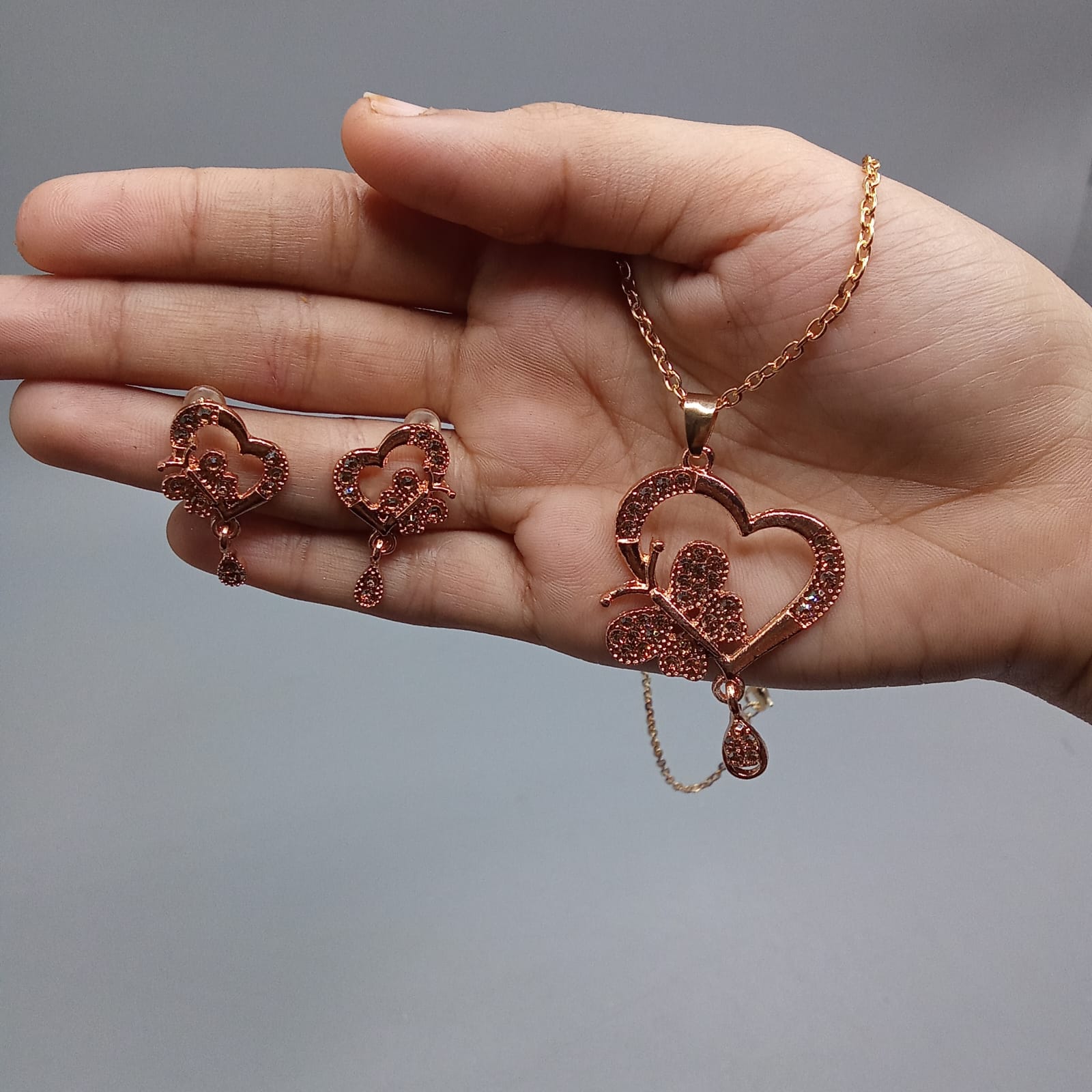 Necklace pendant Earrings Ethiopia wedding bridl jewelry sets for women