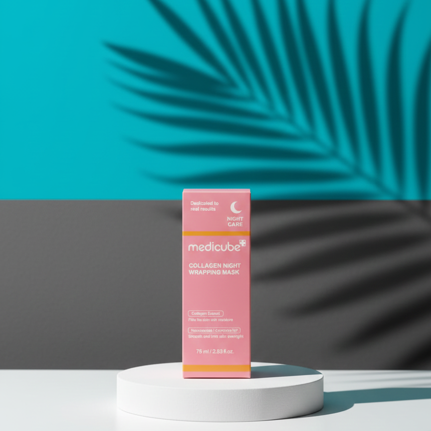 Medicube Collagen Night Wrapping Mask | Overnight Hydration & Repair | Restores Skin Elasticity | copy