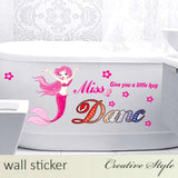 Wall Stickers for Kids' Rooms - Miss Danc Wall Decals - Removable Wall Stickers - Cute - Birthday - Animals - Disney Characters size 45x60 ay6012