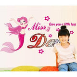 Wall Stickers for Kids' Rooms - Miss Danc Wall Decals - Removable Wall Stickers - Cute - Birthday - Animals - Disney Characters size 45x60 ay6012