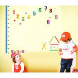 Wall Stickers Height Chart Numbers Kids Room Animal Wallpaper Stickers Wall Decals Interior Stickers Cat Cute Birthday Kids Room Disney size 50x70 ay745