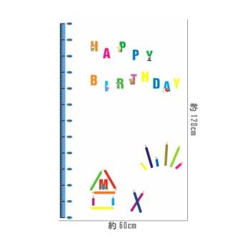 Wall stickers, English, height chart, alphabet, children's room, animal, wallpaper, wall sticker, interior sticker, cat, cute, birthday, Disney size 50x70 ay746