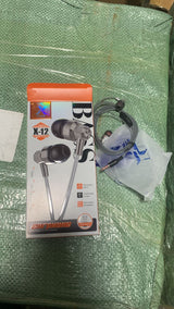 X?Star Earphones | Random Colour & Design | Clear Sound | Comfortable Fit