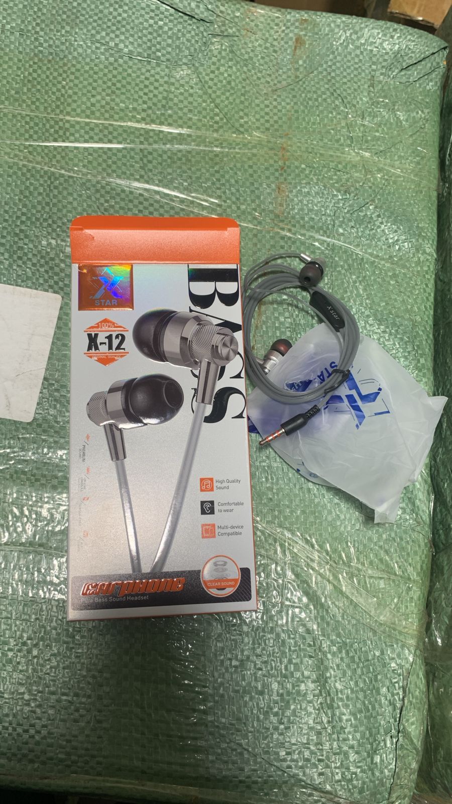 X?Star Earphones | Random Colour & Design | Clear Sound | Comfortable Fit