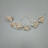Fashion Pearls golden Wedding Hair Accessories Flowers Bridal Hair Jewelry Hair Pins Pearl Clips for Women Headpieces