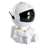 Astronaut Starry Sky Galaxy Projector Rotating Nebula Night Light with Remote Control & Timer for Kids Room & Home Decor ( random )