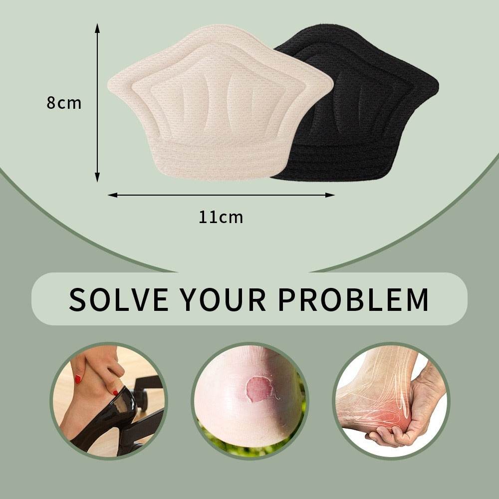 High Heel Insoles Patch Shoes Pads – Adhesive Heel Grips Protector For Pain Relief And Foot Care (Random Color)
