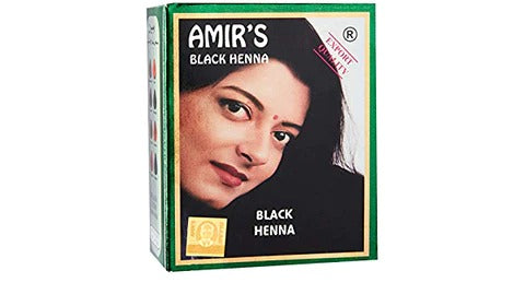 Amir Henna Powder, Black, 10 g