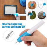 Engrave It - Carving Pen Engraver Machine for Glass, Plastic, Iron, and Steel