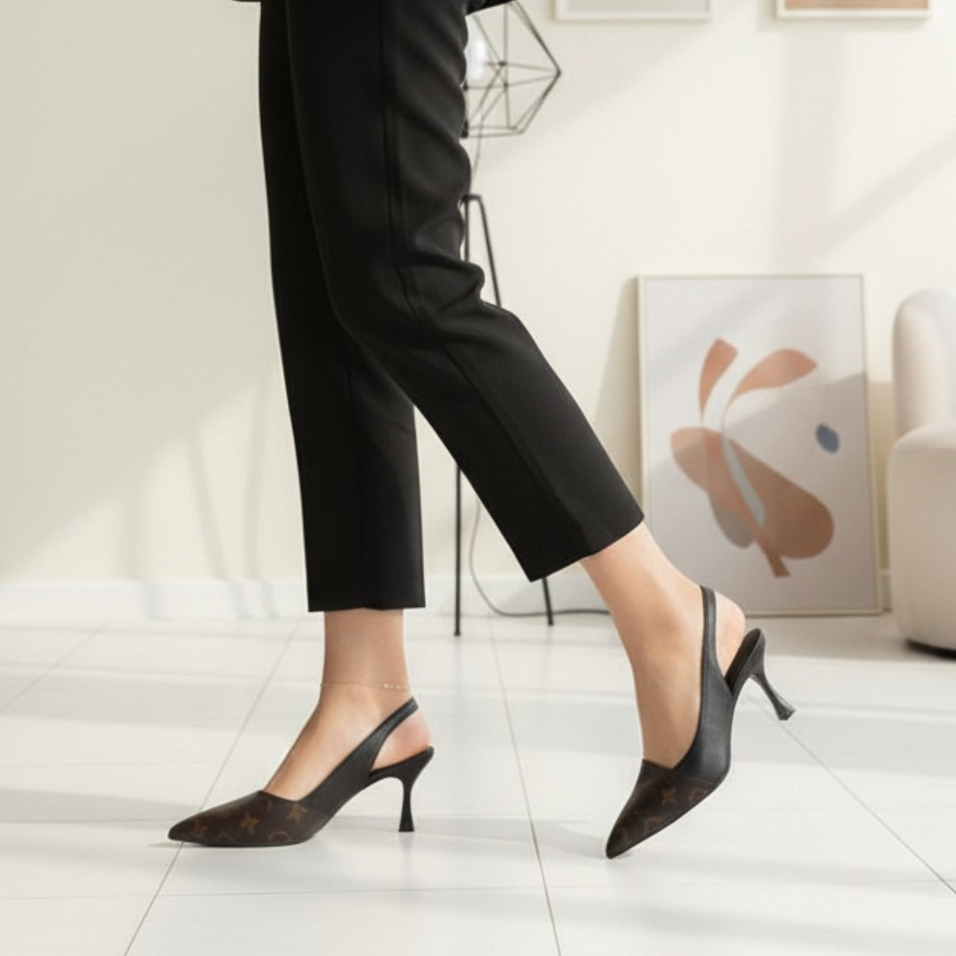 Louis Vuitton Cherie Slingback Pumps | Elegant Designer Heels for Women- 6