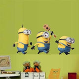 3D Wall Stickers for Kids Room-Minions Cartoon Home Decoration wallpaper Lp2001 -Size: 45x60cm