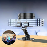 Mobile Stand - Mobile Phone Holder Broadcast Mobile Phone Holder 360 Degree Rotation Adjustment Folding Lazy Tablet Desktop Mobile Phone Holder - Stainless Steel - Random Color