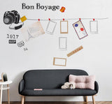 Wall Sticker SX16 Photo Camera Relaxing DIY Wallpaper Interior Sheet Removable Sticker Free Shipping size 50x70 dm570137