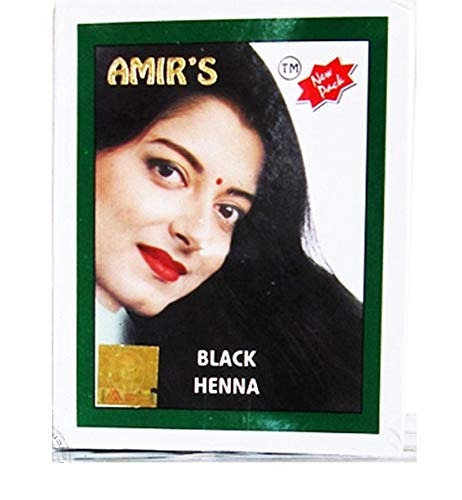 Amir Henna Powder, Black, 10 g