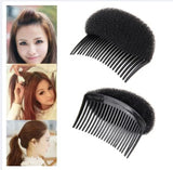 Hair Puff Maker Comb Sponge Hair Make Pad Comb hair Hair Puff Hairstyle Device Hair Ponytail Comb Styling Tools Hair Styling Clip Stick Bun Maker Braid Tool Hair Accessories
