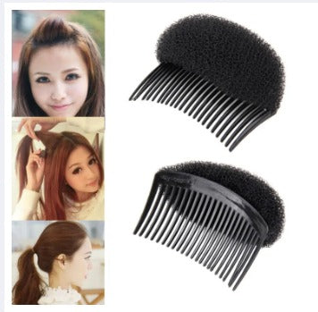 Hair Puff Maker Comb Sponge Hair Make Pad Comb hair Hair Puff Hairstyle Device Hair Ponytail Comb Styling Tools Hair Styling Clip Stick Bun Maker Braid Tool Hair Accessories