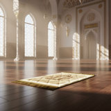 Prayer Mat Velvet Material Printed Pattern Travel Friendly Random Design Kids Educational Mat (Random Design)