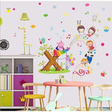 Music Hippopotamus XL8216 (90x60) - Wall Sticker / Wall Sticker