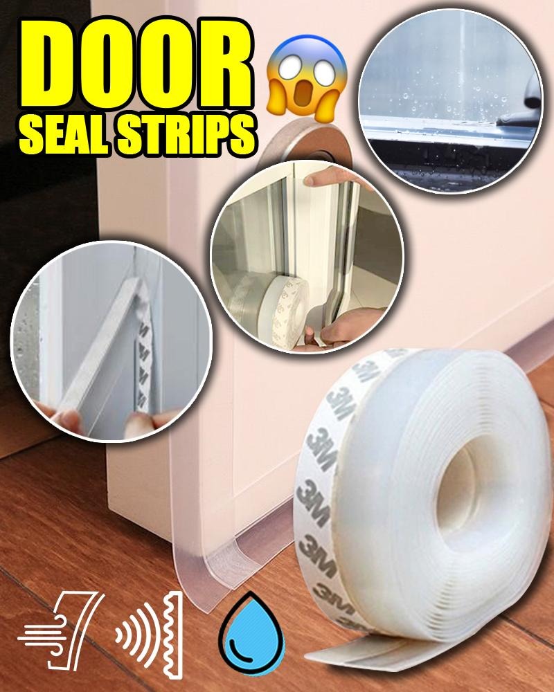 3 Meter Door and Window Seal Strip – Adhesive Weather Stripping – Soundproof, Dustproof &amp; Energy Saving