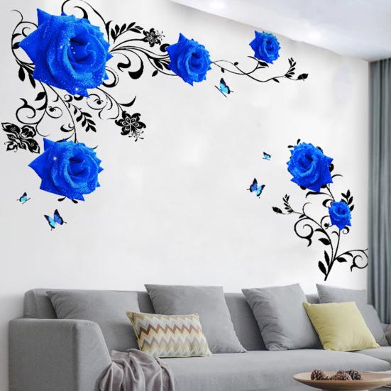 Large Lotus Wall Sticker gs8823a Flower Room Decoration Aesthetic For Teens Living Room Tv Wall Bedroom Home Office Wallstickers