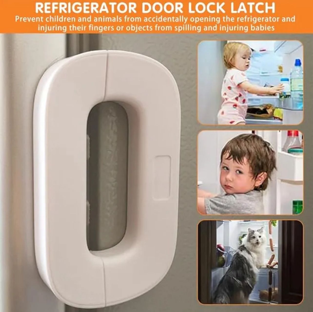 Fridge Lock Child Safety