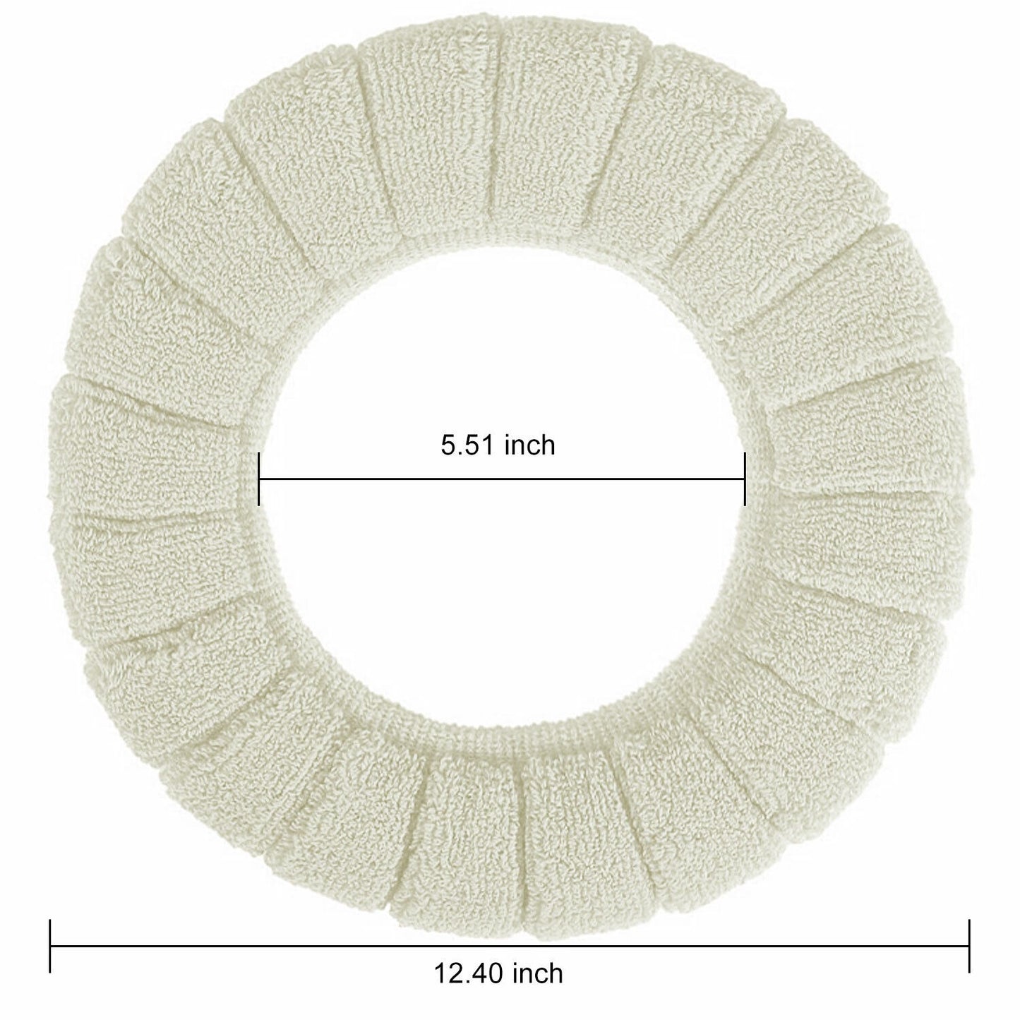 Universal Soft-Touch Cushioned Toilet Seat Cover – Machine Washable Plush Comfort