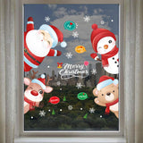 Santa Claus And Friends Decal xh9325