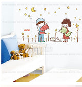 Decorative Decals for Boys and Girls with Gold Stars size 50x70 xy8043