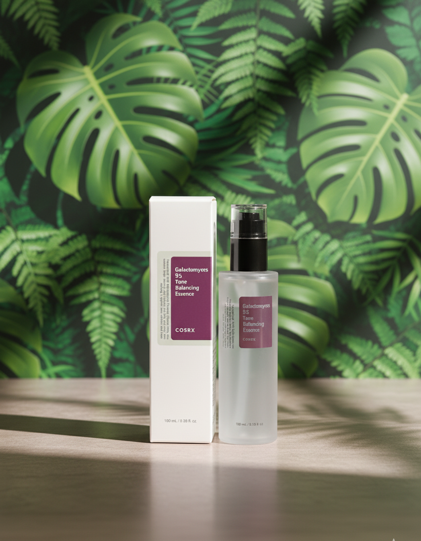 COSRX Galactomyces 95 Tone Balancing Essence – Radiance-Boosting Hydrating Essence for Brightening, Smoothing & Even-Toned Skin