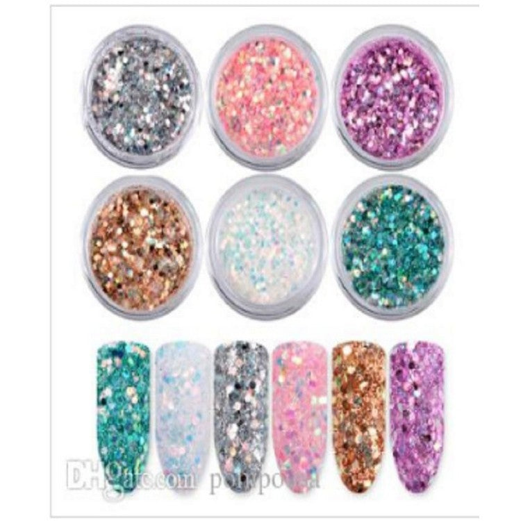 1 Box Hollow Studs Nail Art Rhinestone Multti Clear Flat Bottom Mixed Shape DIY Nail Art 3D Decoration In Wheel ntfrmir2d-1