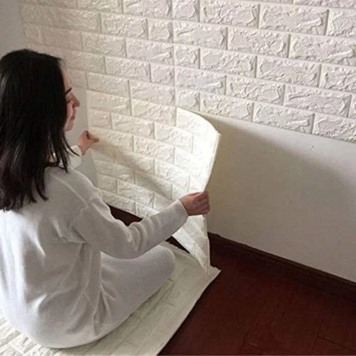 Waterproof Wall Sheet 70×77cm – Self-Adhesive Wallpaper for Room & Office Décor