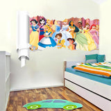 Disney Princess wall stickers 3D effect. size 50x70  ncs14166
