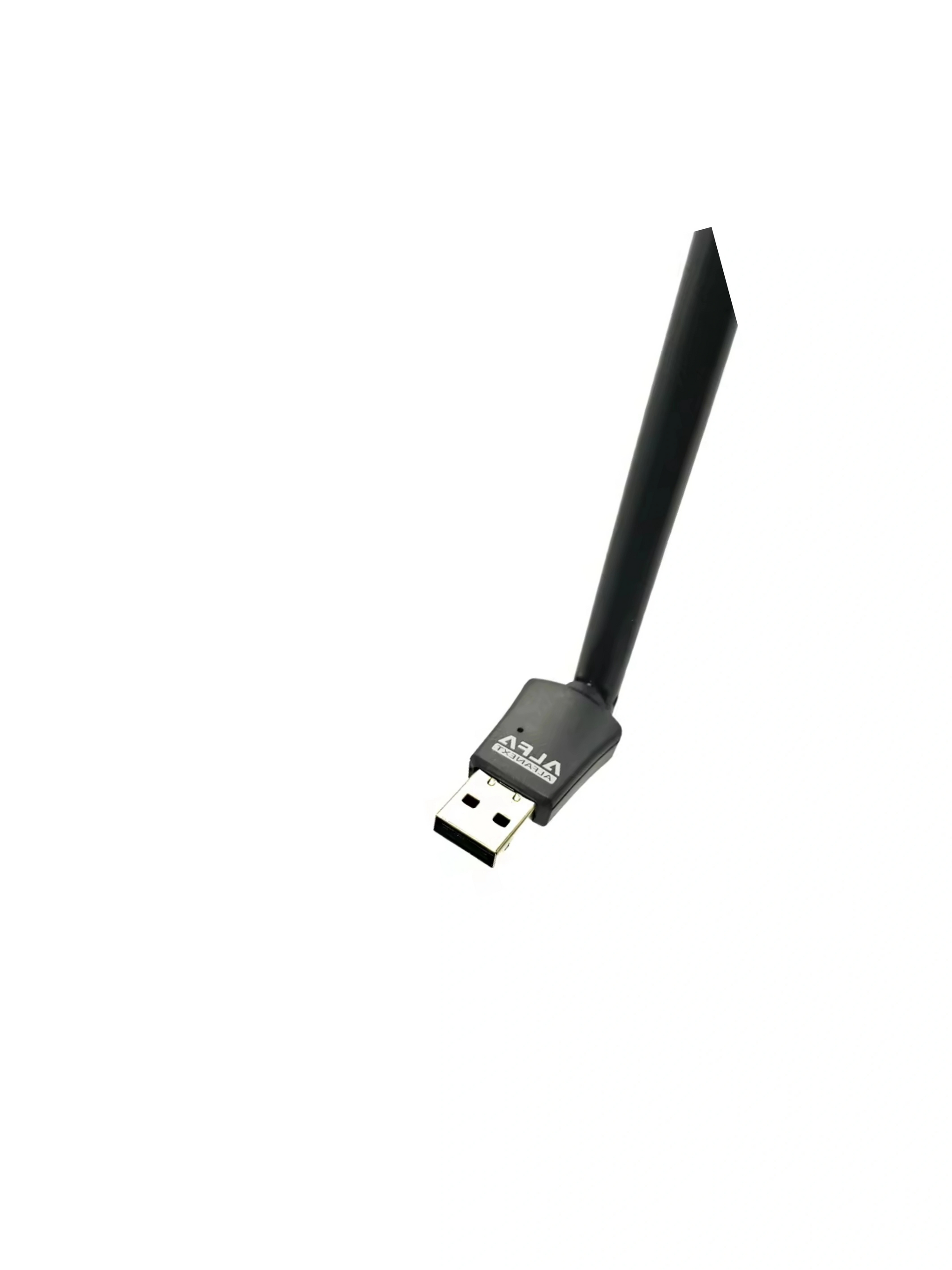 UW11 Alfa Net Wireless-N USB WiFi Adapter with Antenna | 2.4GHz 150/300Mbps High-Speed Network Dongle for PC, Laptop, Windows &amp; Linux – IEEE 802.11b/g/n, Soft AP Utility
