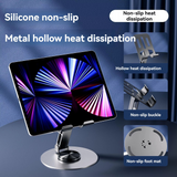 Mobile Stand - Mobile Phone Holder Broadcast Mobile Phone Holder 360 Degree Rotation Adjustment Folding Lazy Tablet Desktop Mobile Phone Holder - Stainless Steel - Random Color