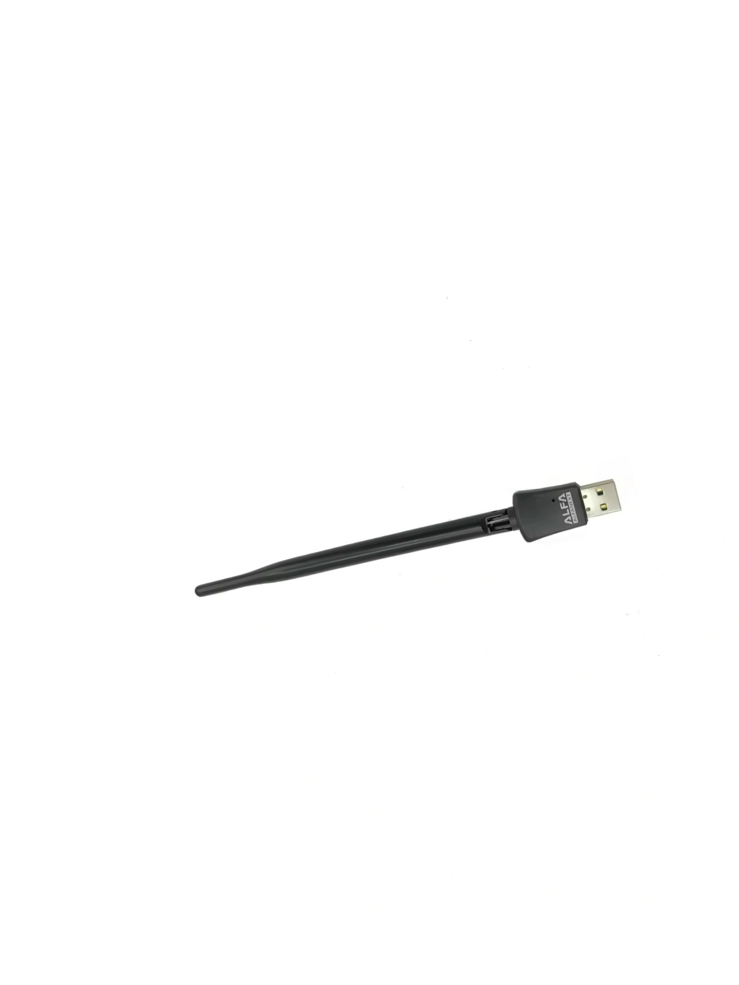 UW11 Alfa Net Wireless-N USB WiFi Adapter with Antenna | 2.4GHz 150/300Mbps High-Speed Network Dongle for PC, Laptop, Windows &amp; Linux – IEEE 802.11b/g/n, Soft AP Utility