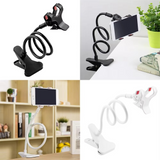Mobile Phone Stand Holder Flexible and Power Full Grip - 360 Degree Rotating Mobile Stand Bedside Able Lazy Snake Mobile Phone Holder - Random Color