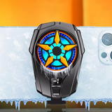 SL09 Practical Phone Cooler Fan, Easy To Carry, Smart Digital Display, Rear Phone Radiator, Fast Cooling ( Random Color )