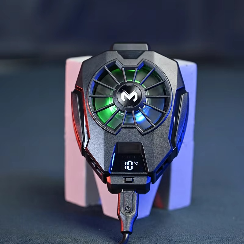 MEMO DL05 Portable Semiconductor Phone Cooler Fan – Multi-Function Gaming Cooling Device | Best Quality Fan For Gaming - Random Color
