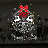 Miico XH7241 Christmas Sticker Home Decoration Sticker Window and Wall Sticker Shop Decorative Stickers