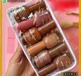 Pack of 12 Nude Permanent Nail Polish Light Amazing Colors Series