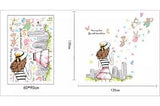 Wall Stiker ABC1060 Girl n Fly – Wallsticker  Wall Sticker  Wallstiker  Wall Stiker Stiker Dinding  Hiasan Dinding