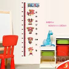 Ay6037  Stickers One Piece Anime 3D Vinyl Wall Decals for Kids Rooms