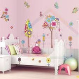 DF5097  Wall Stickers Living Room Bedroom Bathroom Window Door Decor Art Decals Murals DIY
