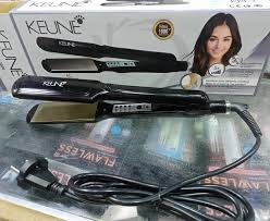 KEUNE ICONIC - HELLEN OF TROY PROFESSIONAL STRAIGHTENER - TEMPERATURE CONTROL STRAIGHTENING IRON - THE ART OF HAIR DESIGN - STRAIGHTENER  khsbkz7b-8