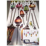 Fashion arab droplight Wall Stickers For Living Room Diy 3d Home Decor JM7342